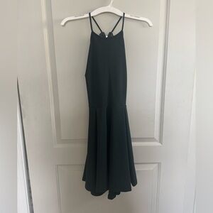 Windsor Green Homecoming Dress (Medium) with Lace Back.